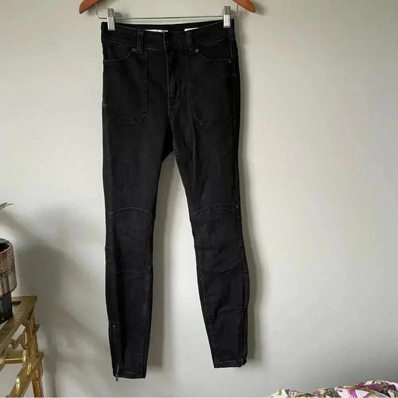 Anthropologie | Pilcro and the  Letterpress High Rise Denim Leggings - Picture 1 of 7